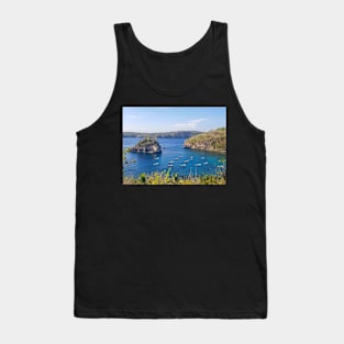 Summer Blue Ocean Scenery Tank Top